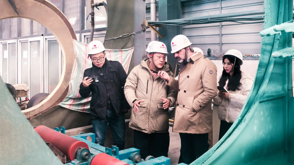 宏兴管业：迎来国际友人参观考察